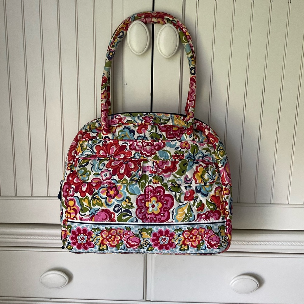 Like New Vera Hope Garden Fabric Bradley Bowling Bag 🌸